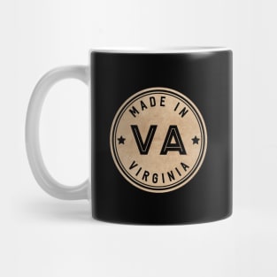 Made In Virginia VA State USA Mug